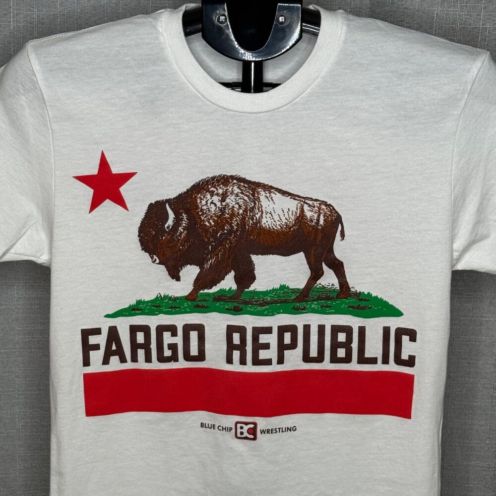 Blue Chip Wrestling - USA Wrestling - Fargo Republic Shirt - Size XS
